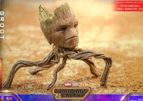 Guardianes de la Galaxia vol. 3 Figura Movie Masterpiece 1/6 Groot (Deluxe Version) 32 cm
