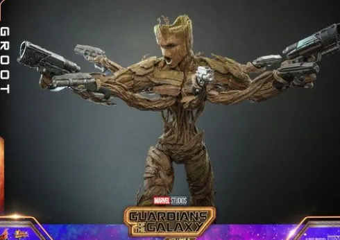 Guardianes de la Galaxia vol. 3 Figura Movie Masterpiece 1/6 Groot (Deluxe Version) 32 cm