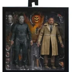 Halloween II Pack de 2 Figuras Ultimate Michael Myers & Dr Loomis 18 cm