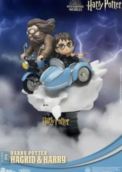 Harry Potter Diorama PVC D-Stage Hagrid & Harry New Version 15 cm
