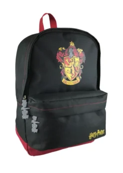 Harry Potter Mochila Gryffindor Black Burgundy