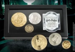 Harry Potter Réplica Set de Monedas El Banco Gringotts