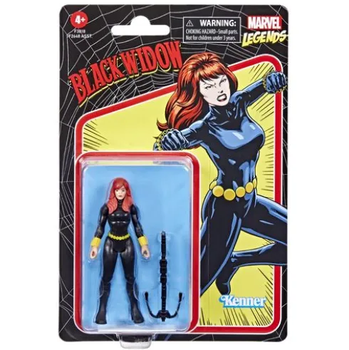 Hasbro Marvel Legends Retro 375 Black Widow Figure