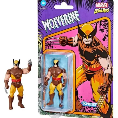 Hasbro Marvel Legends Retro Wolverine Figure