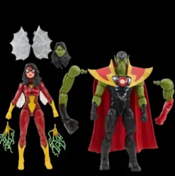 Hasbro Marvel Legends Series Skrull Queen and Super-Skrull