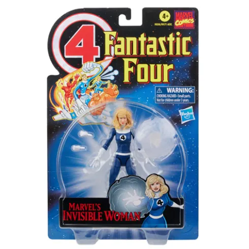 Hasbro Marvel Legends Series Retro Fantastic Four Marvel’s Invisible Woman