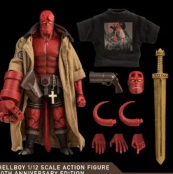 Hellboy Figura 1/12 Hellboy 30th Anniversary Edition 19 cm
