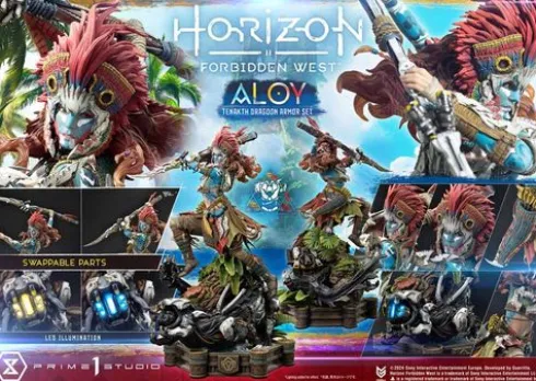Horizon Forbidden West Estatua Ultimate Premium Masterline Series 1/4 Aloy Bonus Version 69 cm