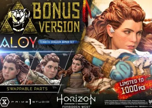 Horizon Forbidden West Estatua Ultimate Premium Masterline Series 1/4 Aloy Bonus Version 69 cm