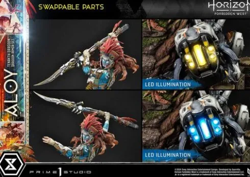 Horizon Forbidden West Estatua Ultimate Premium Masterline Series 1/4 Aloy Bonus Version 69 cm