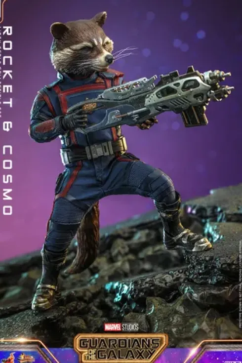 Hot Toys Guardians Of Galaxy Vol. 3 1/6 Rocket and Good Dog Cosmo