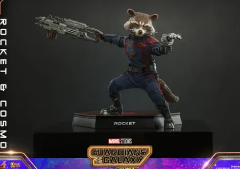 Hot Toys Guardians Of Galaxy Vol. 3 1/6 Rocket and Good Dog Cosmo