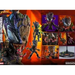 Hot Toys Marvel’s Spider-Man: Maximum Venom Artist Collection Action Figure 1/6 Venomized Groot 25 cm