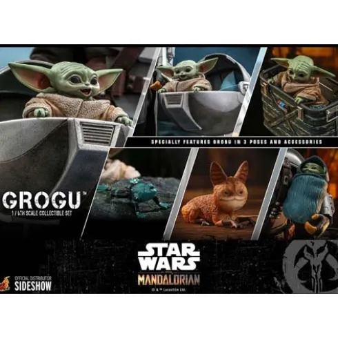 Hot Toys Star Wars The Mandalorian Figuras 1/6 Grogu