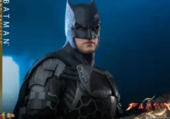 Hot Toys The Flash Figura Masterpiece 1/6 Batman & Batcycle