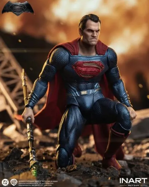 Inart Bvs Dawn Of Justice Superman 1/12 Action Figure