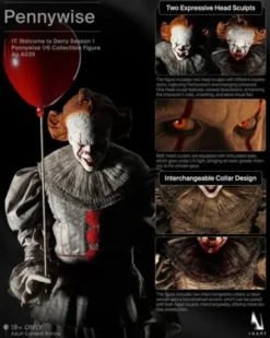 INART Figura 1/6 IT: Welcome to Derry Pennywise