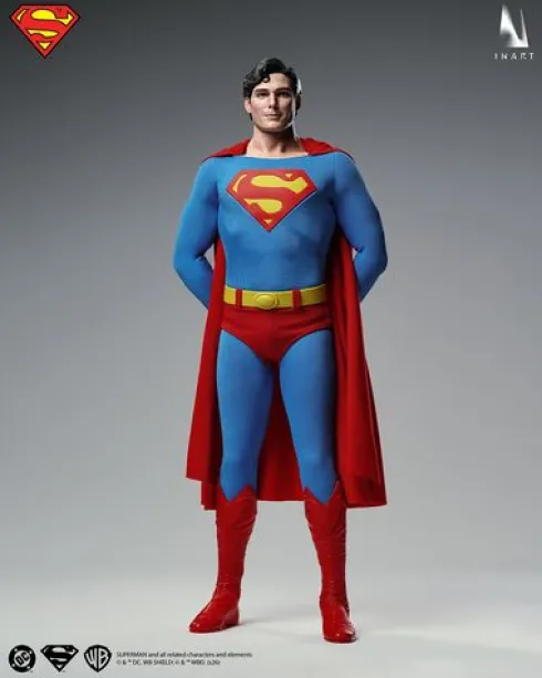 INART Superman 1978 Figura 1/6 Pack 2 Premium Version