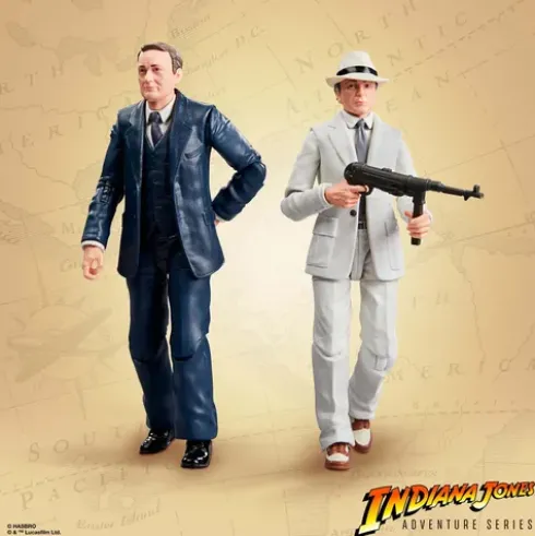 Indiana Jones Adventure Series Marcus Brody & René Belloq (Ark Showdown)