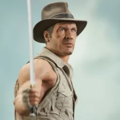 Indiana Jones and the Temple of Doom Indiana Jones (Rope Bridge Standoff) Deluxe Gallery Diorama