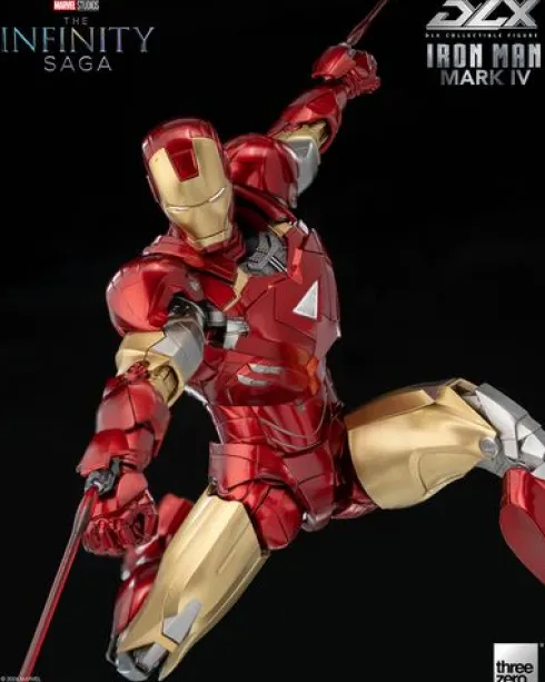 Infinity Saga Figura 1/12 DLX Iron Man Mark 4