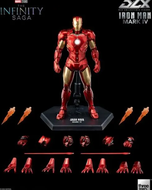 Infinity Saga Figura 1/12 DLX Iron Man Mark 4