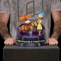 Inside Out 2 Estatua 1/10 Deluxe Art Scale Joy and Anxiety 26 cm