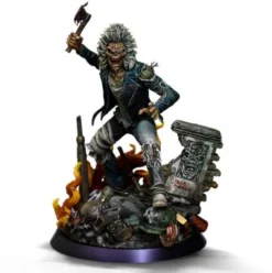 Iron Maiden Estatua 1/10 Art Scale Eddie 50th Year Anniversary 22 cm