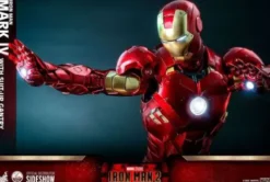 Iron Man 2 Figura 1/4 Iron Man Mark IV with Suit-Up Gantry 49 cm