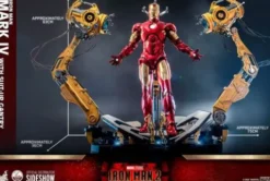 Iron Man 2 Figura 1/4 Iron Man Mark IV with Suit-Up Gantry 49 cm