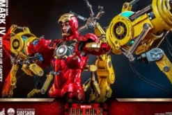 Iron Man 2 Figura 1/4 Iron Man Mark IV with Suit-Up Gantry 49 cm