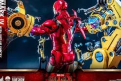 Iron Man 2 Figura 1/4 Iron Man Mark IV with Suit-Up Gantry 49 cm