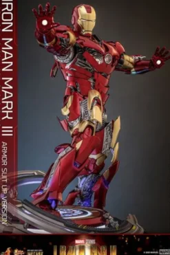 Iron Man Figura Movie Masterpiece 1/6 Iron Man Mark III (Armor Suit Up Version)