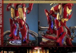 Iron Man Figura Movie Masterpiece 1/6 Iron Man Mark III (Armor Suit Up Version)