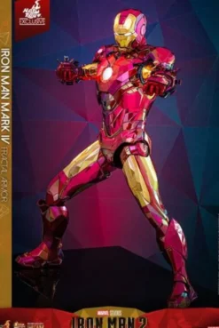 Iron Man Figura Movie Masterpiece Diecast 1/6 Iron Man Mark VI (Fractal Armor) Hot Toys Exclusive 33 cm