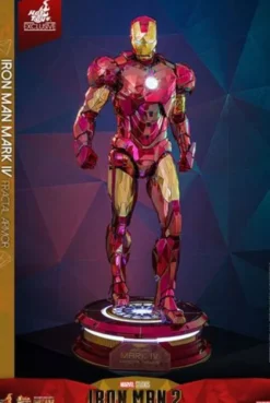 Iron Man Figura Movie Masterpiece Diecast 1/6 Iron Man Mark VI (Fractal Armor) Hot Toys Exclusive 33 cm
