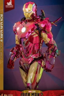 Iron Man Figura Movie Masterpiece Diecast 1/6 Iron Man Mark VI (Fractal Armor) Hot Toys Exclusive 33 cm