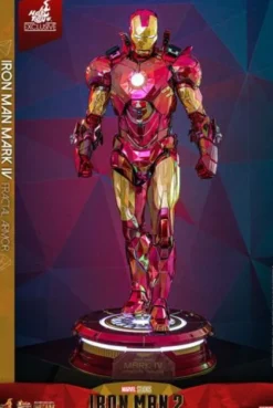Iron Man Figura Movie Masterpiece Diecast 1/6 Iron Man Mark VI (Fractal Armor) Hot Toys Exclusive 33 cm