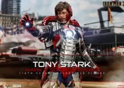 Iron Man 2 Figura Movie Masterpiece 1/6 Tony Stark (Mark V Suit Up Version) 31 cm