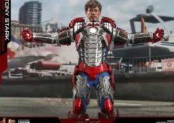 Iron Man 2 Figura Movie Masterpiece 1/6 Tony Stark (Mark V Suit Up Version) 31 cm