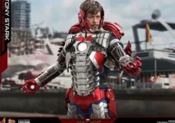 Iron Man 2 Figura Movie Masterpiece 1/6 Tony Stark (Mark V Suit Up Version) 31 cm