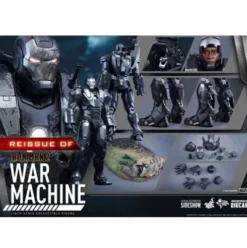 Iron Man 2 Figura Movie Masterpiece 1/6 War Machine 32 cm Marvel Hot Toys