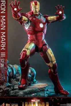 Iron Man Figura Movie Masterpiece Series Diecast 1/6 Iron Man Mark III (2.0) 32 cm