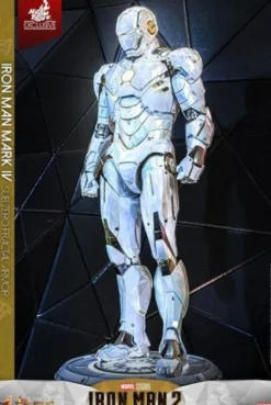 Iron Man 2 Movie Masterpiece Diecast 1/6 Iron Man Mark IV (Sub-Zero Fractal Armor) Hot Toys Exclusive 33 cm