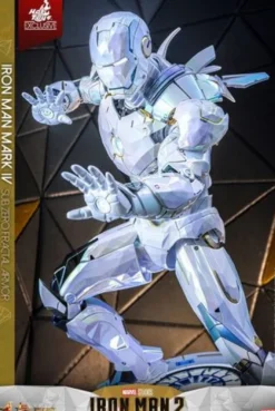 Iron Man 2 Movie Masterpiece Diecast 1/6 Iron Man Mark IV (Sub-Zero Fractal Armor) Hot Toys Exclusive 33 cm