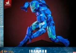 Iron Man Movie Masterpiece Diecast 1/6 Iron Man Mark III (Stealth Mode Ver.) 2.0 Hot Toys Exclusive 33 cm