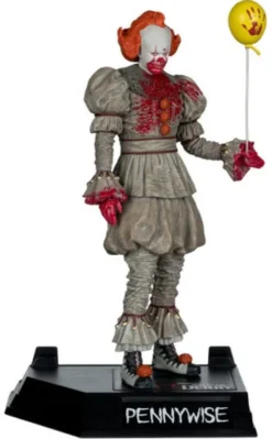 It Welcome to Derry Movie Maniacs Figura Pennywise (Bloody) 16 cm