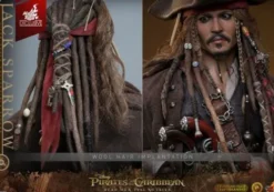 Jack Sparrow Artisan Edition Deluxe Version Figura 1/6 Piratas del Caribe: La Venganza de Salazar 30 cm
