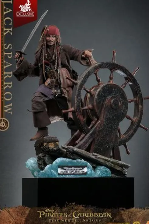 Jack Sparrow Artisan Edition Deluxe Version Figura 1/6 Piratas del Caribe: La Venganza de Salazar 30 cm
