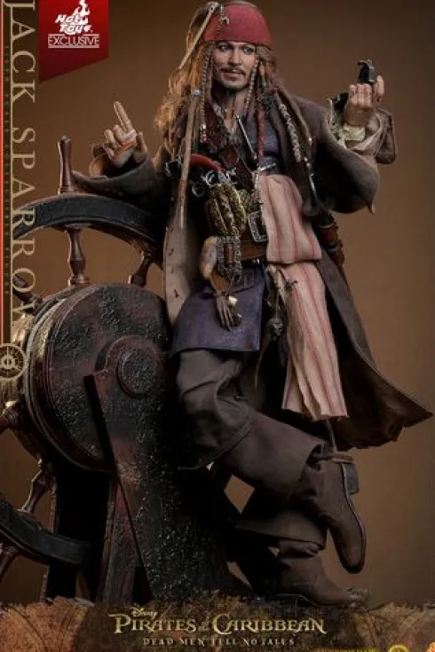 Jack Sparrow Artisan Edition Deluxe Version Figura 1/6 Piratas del Caribe: La Venganza de Salazar 30 cm